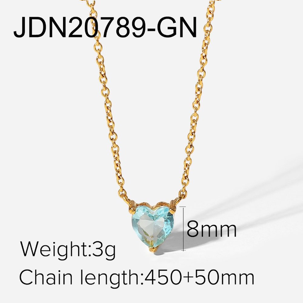 Kendall Heart Necklace - Picture 5 of 13